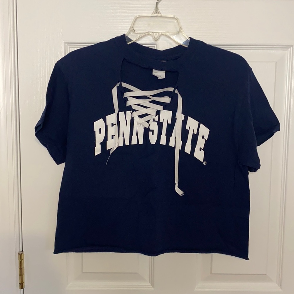 Penn State Cropped Tailgate Shirt